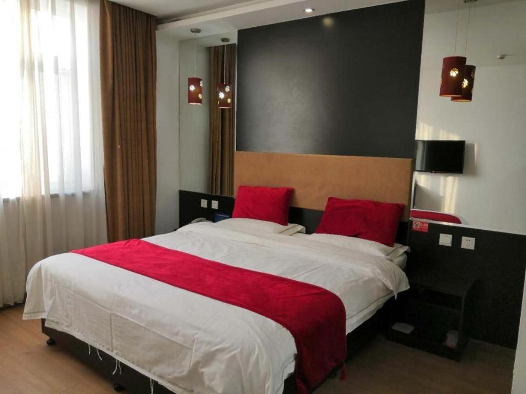 Super 8 Hotel Beijing New National Exhibition Yumin Street Exterior foto
